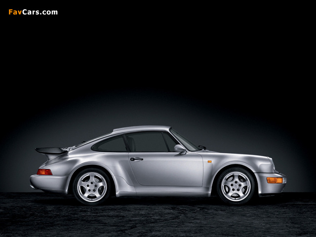 Porsche 911 Turbo 3.3 Coupe (964) 1990–92 pictures (640 x 480)