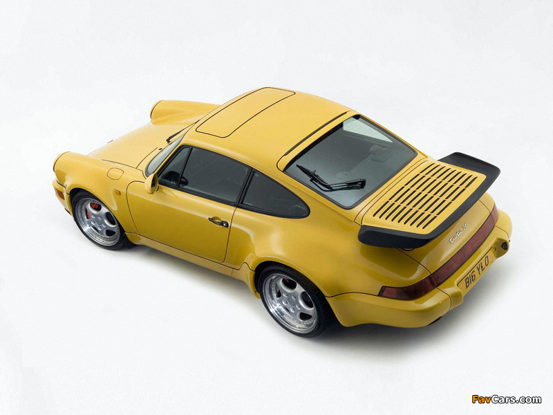 Porsche 911 Turbo 3.6 Coupe (964) 1992–93 wallpapers (800 x 600)