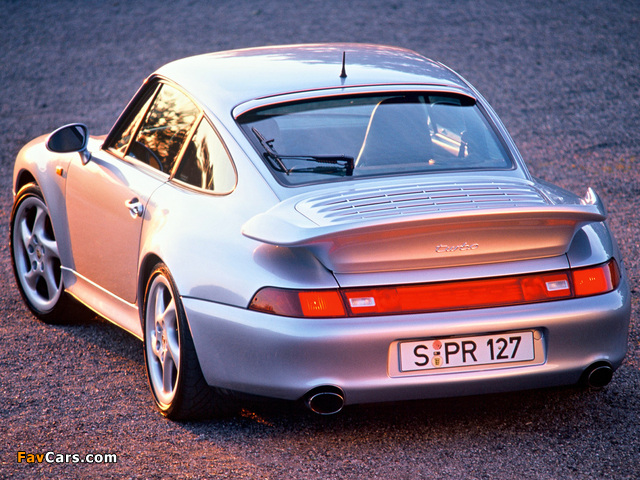 Porsche 911 Turbo 3.6 Coupe (993) 1995–98 wallpapers (640 x 480)
