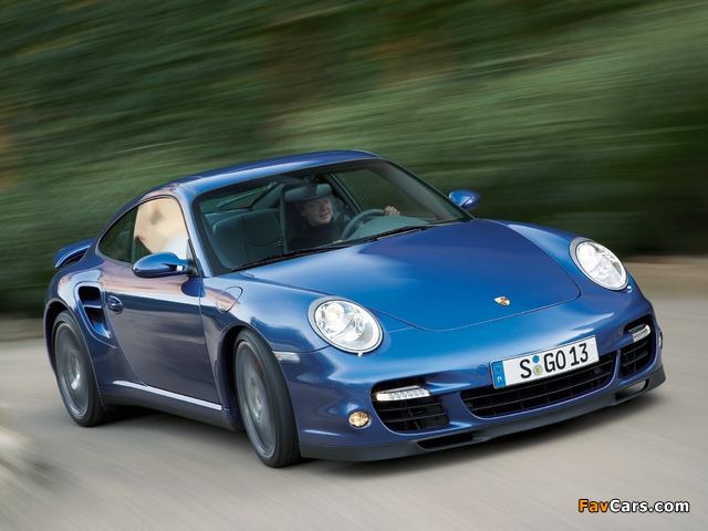 Porsche 911 Turbo Coupe (997) 2006–08 photos (640 x 480)