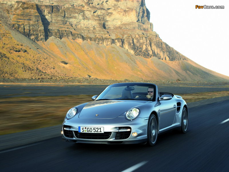 Porsche 911 Turbo Cabriolet (997) 2007–09 images (800 x 600)