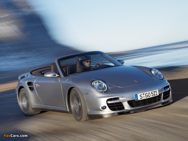 Porsche 911 Turbo Cabriolet (997) 2007–09 photos (800 x 600)