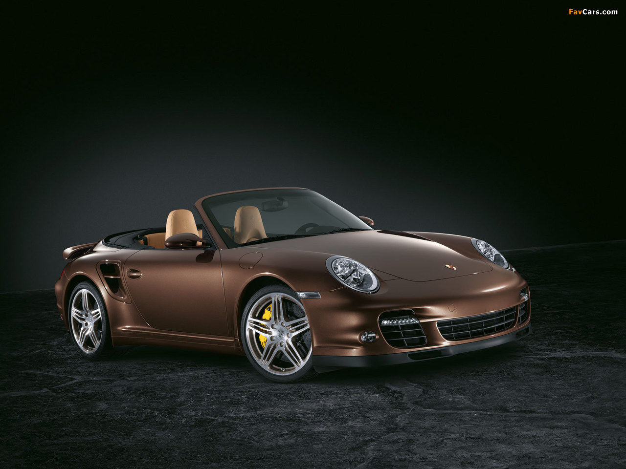 Porsche 911 Turbo Cabriolet (997) 2007–09 pictures (1280 x 960)