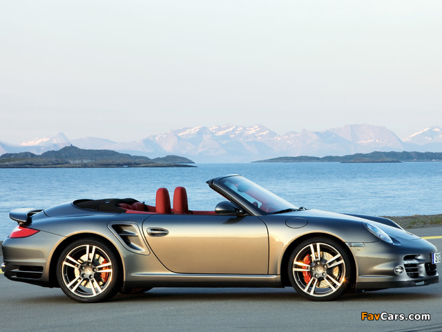 Porsche 911 Turbo Cabriolet (997) 2009 photos (640 x 480)