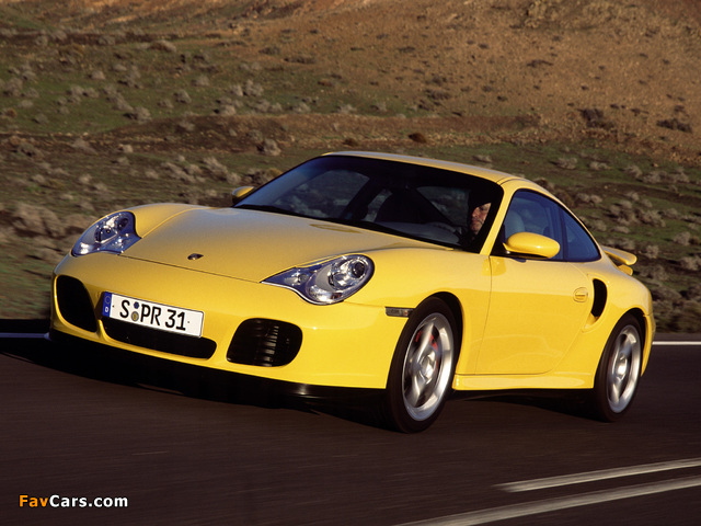 Porsche 911 Turbo (996) 2000–05 wallpapers (640 x 480)