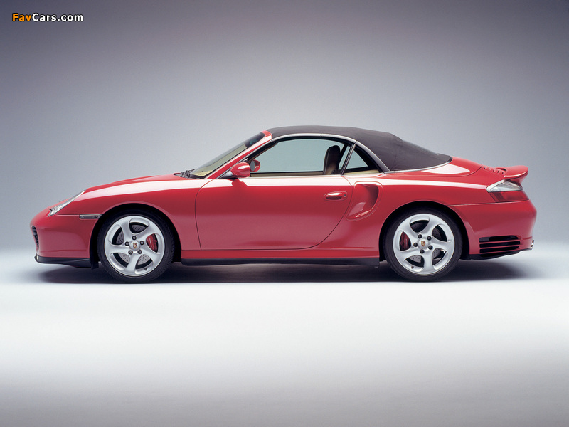 Porsche 911 Turbo Cabriolet (996) 2003–05 wallpapers (800 x 600)