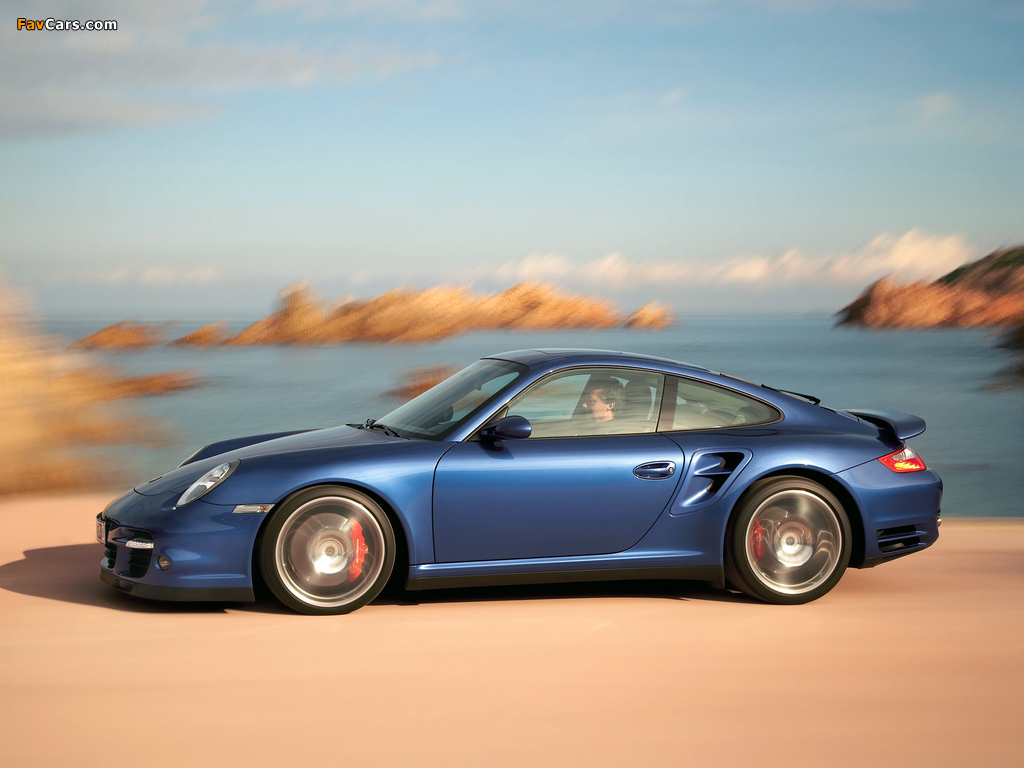 Porsche 911 Turbo Coupe (997) 2006–08 wallpapers (1024 x 768)