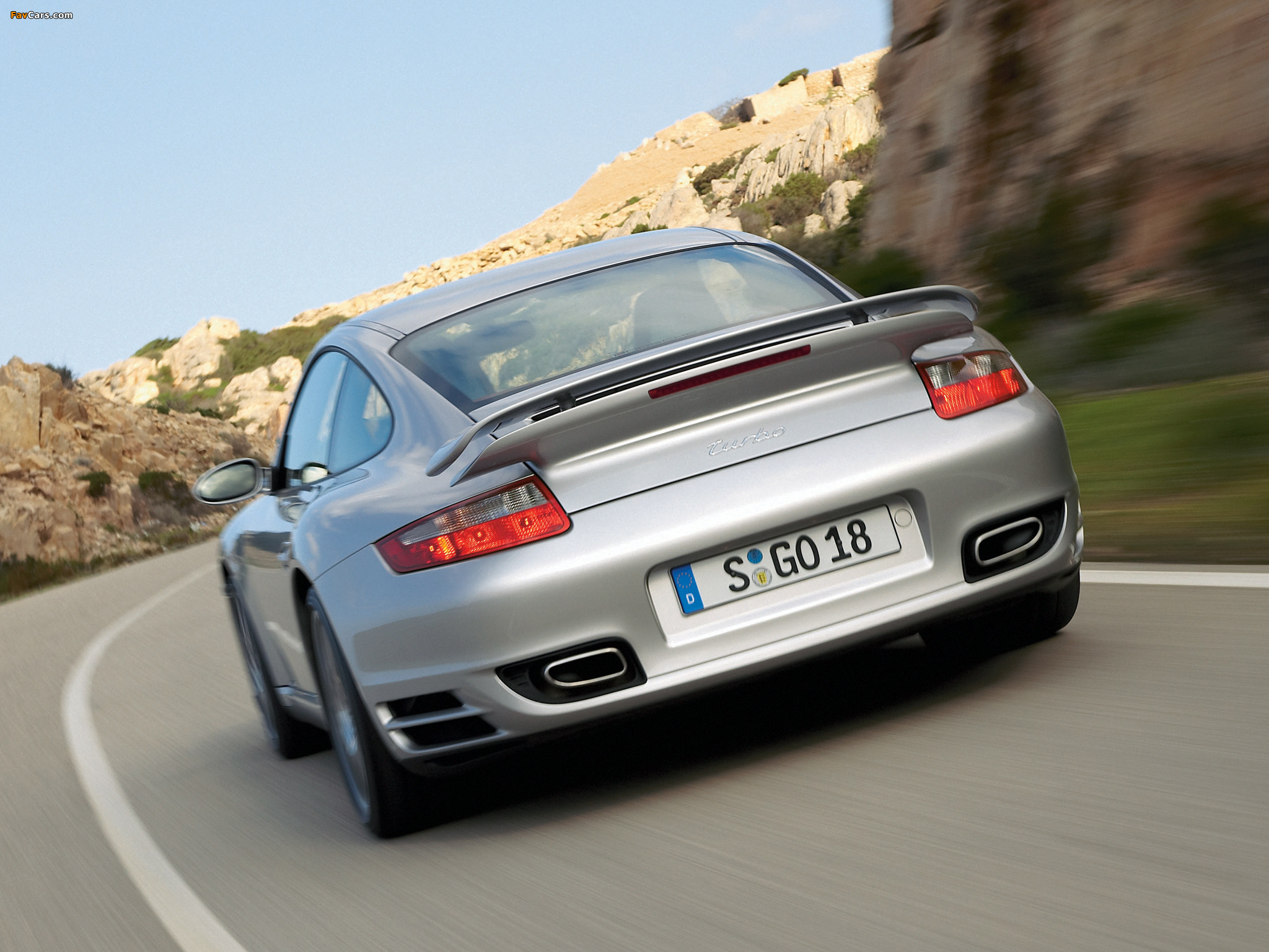 Porsche 911 Turbo Coupe (997) 2006–08 wallpapers (2048 x 1536)