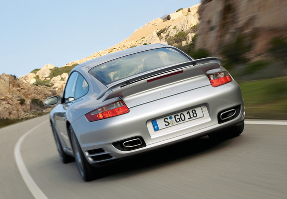 Porsche 911 Turbo Coupe (997) 2006–08 wallpapers