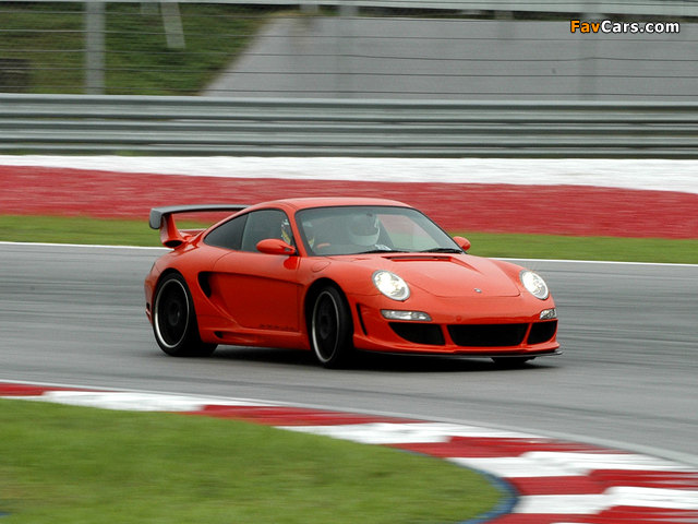 Gemballa Avalanche GTR 650 Evo Blood Orange (997) 2006 wallpapers (640 x 480)