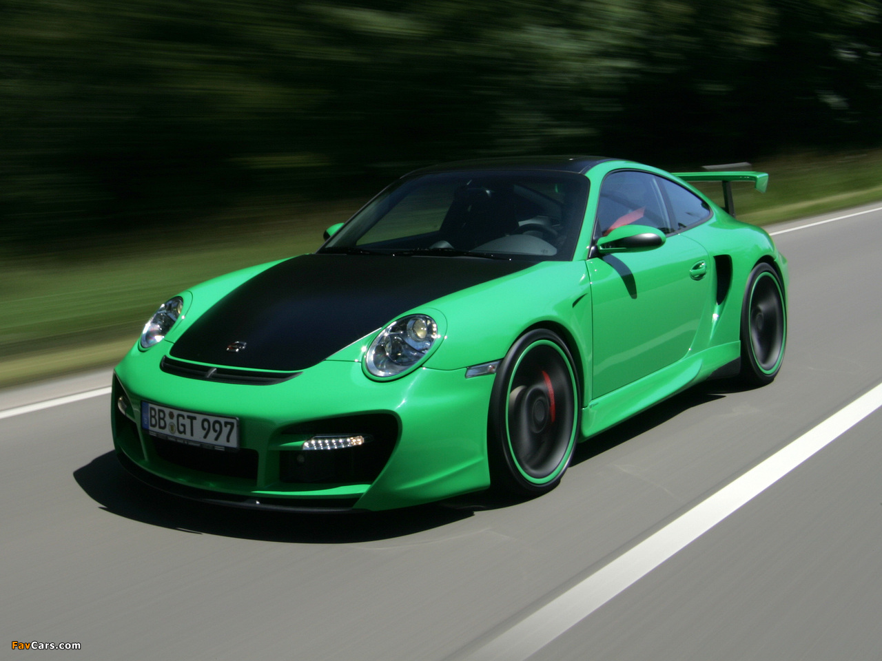 TechArt Porsche 911 Turbo GT Street (997) 2007–10 wallpapers (1280 x 960)