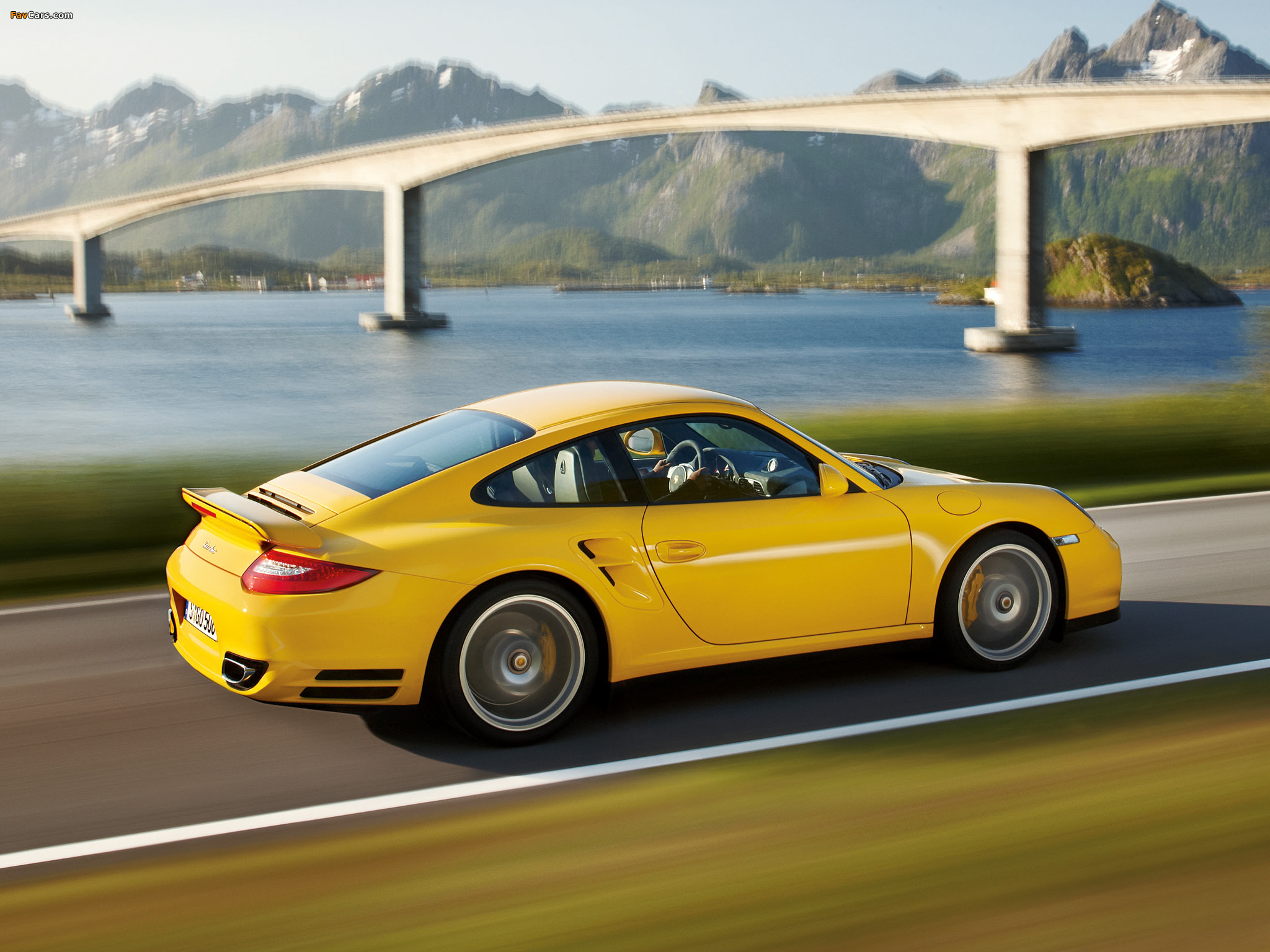 Porsche 911 Turbo Coupe (997) 2009 wallpapers (2048 x 1536)