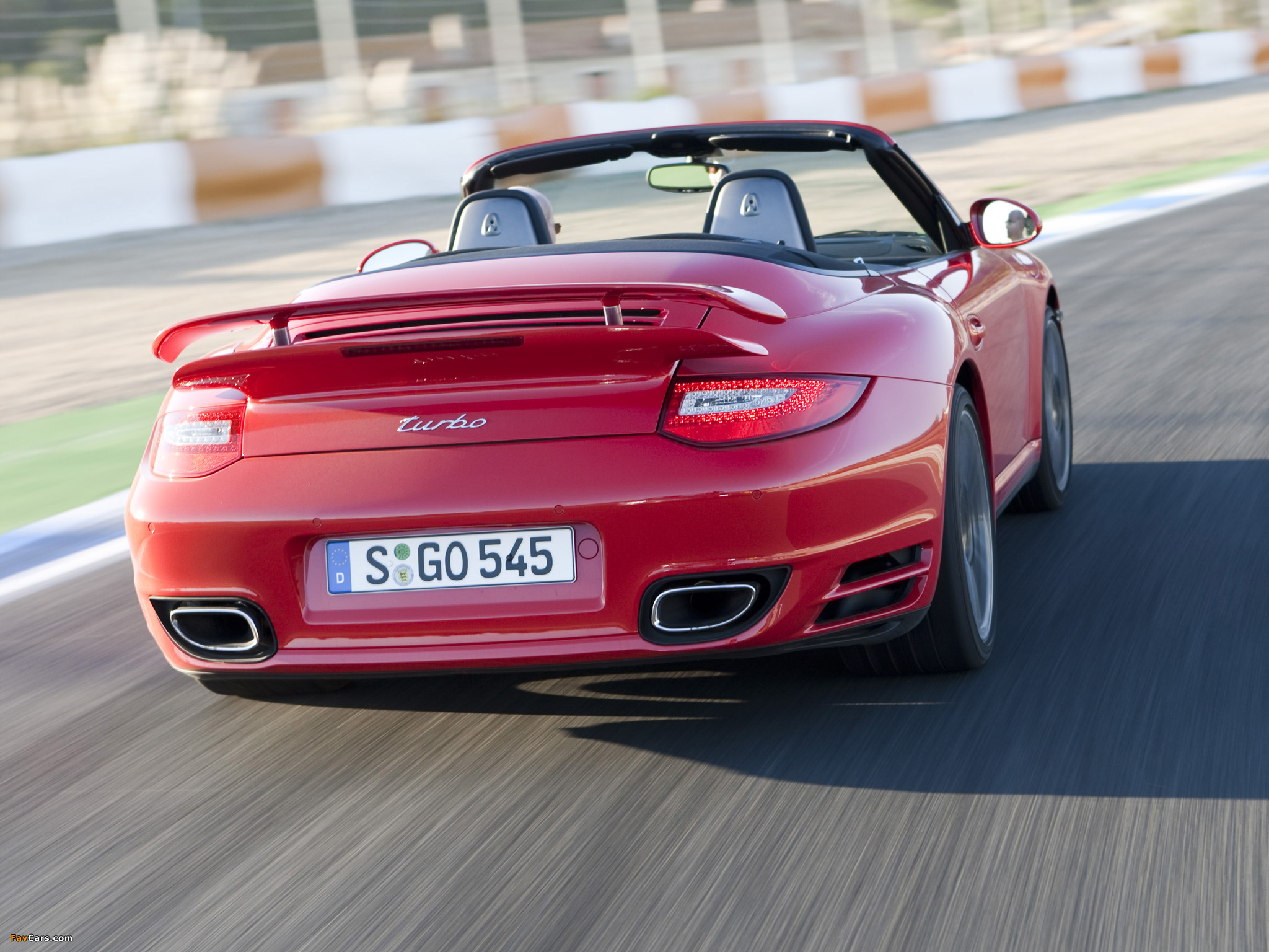 Porsche 911 Turbo Cabriolet (997) 2009 wallpapers (2048 x 1536)