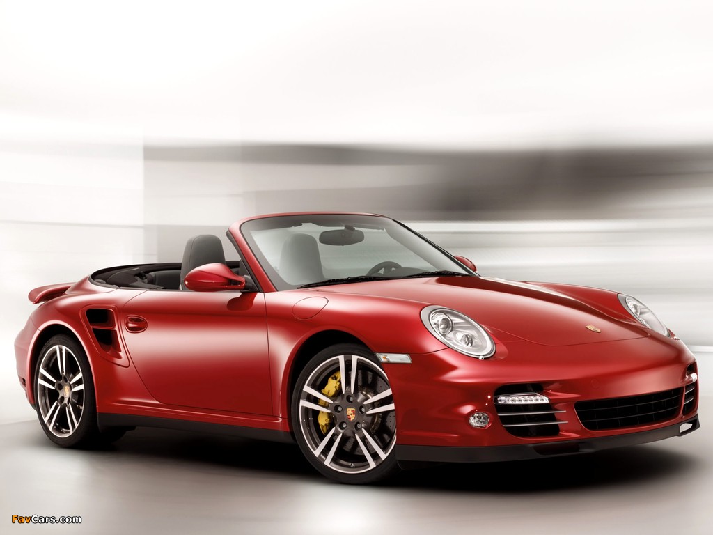 Porsche 911 Turbo Cabriolet (997) 2009 wallpapers (1024 x 768)