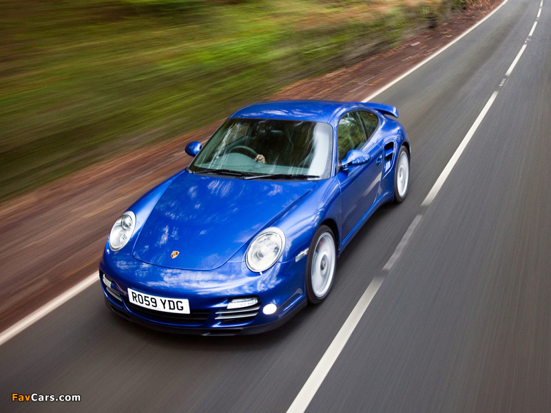 Porsche 911 Turbo Coupe UK-spec (997) 2009 wallpapers (800 x 600)