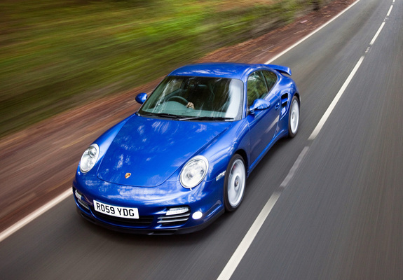 Porsche 911 Turbo Coupe UK-spec (997) 2009 wallpapers