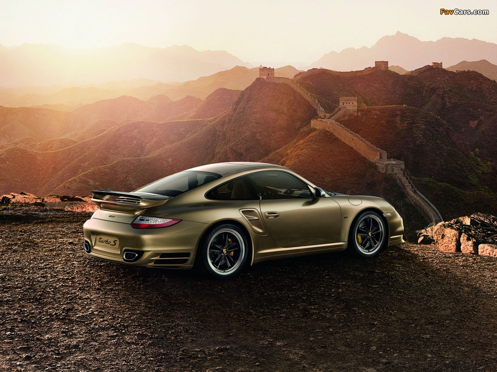 Porsche 911 Turbo S 10 Year Anniversary Edition (997) 2011 wallpapers (1024 x 768)