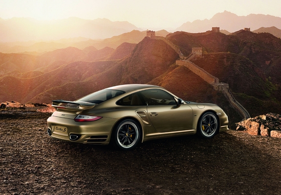 Porsche 911 Turbo S 10 Year Anniversary Edition (997) 2011 wallpapers