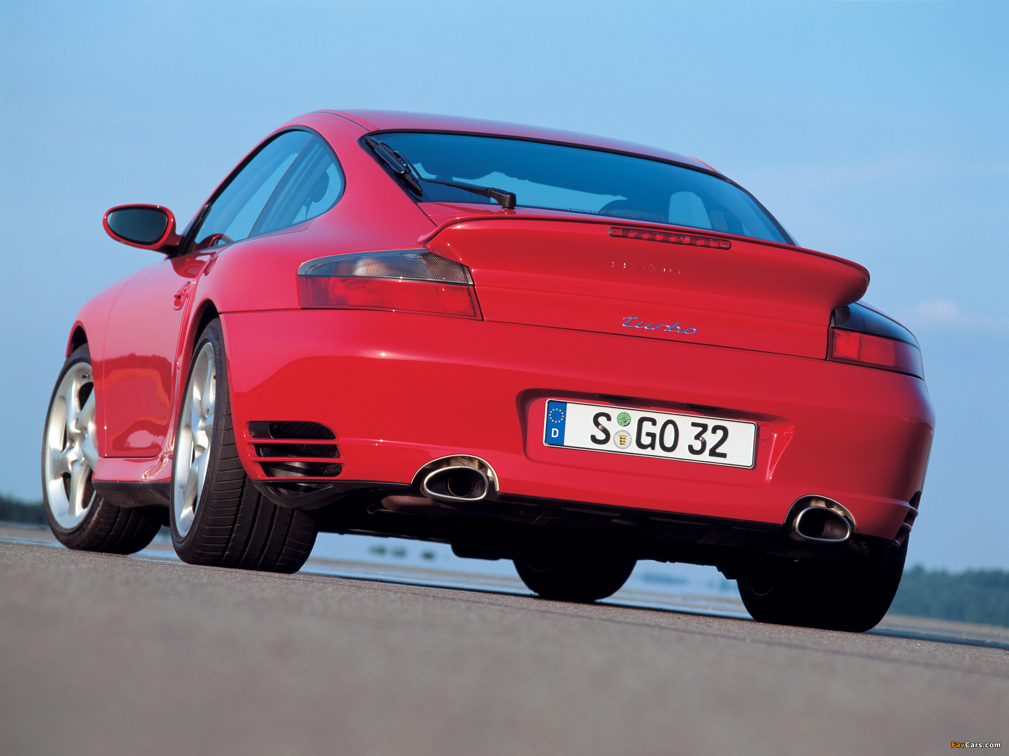 Porsche 911 Turbo (996) 2000–05 wallpapers (2048 x 1536)