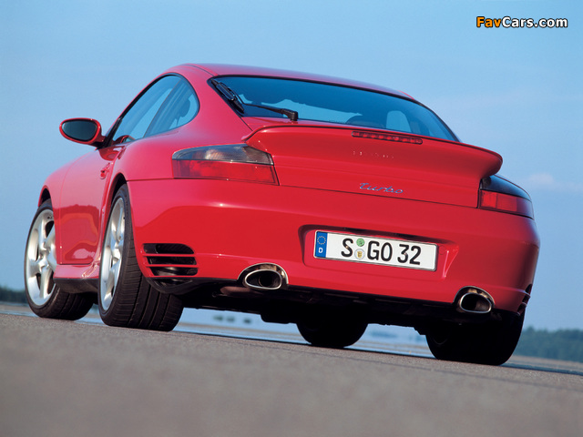 Porsche 911 Turbo (996) 2000–05 wallpapers (640 x 480)