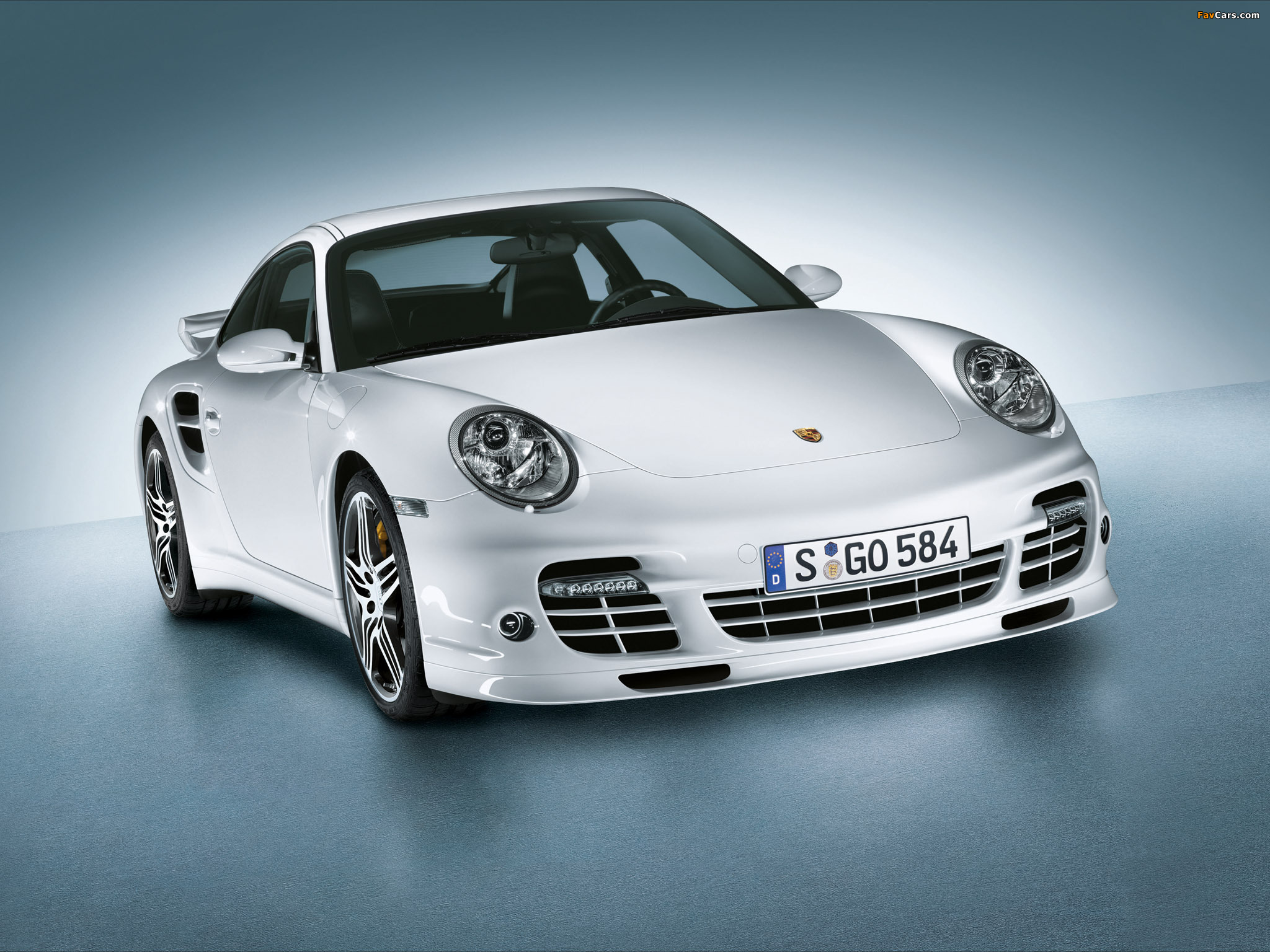 Porsche 911 Turbo Coupe Aerokit (997) 2008–09 wallpapers (2048 x 1536)