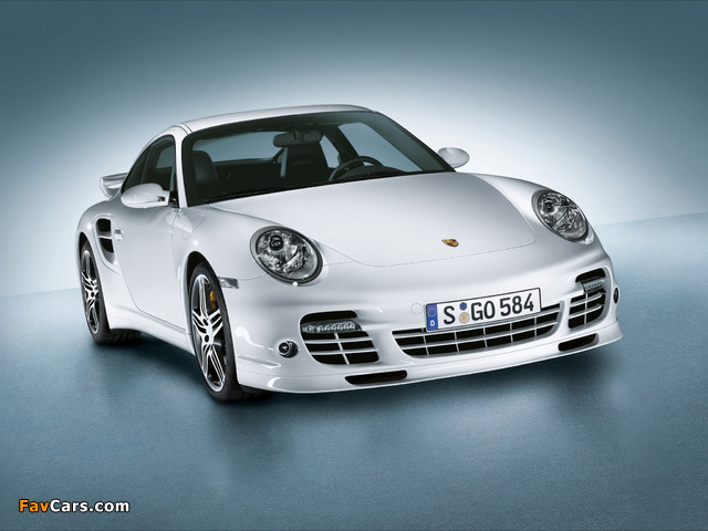 Porsche 911 Turbo Coupe Aerokit (997) 2008–09 wallpapers (640 x 480)