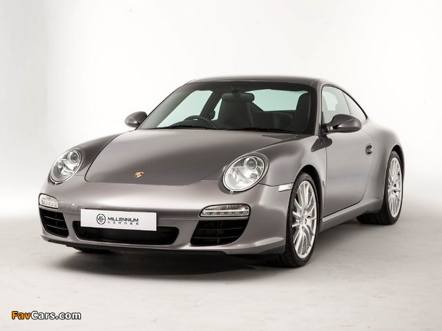 Images of Porsche 911 Carrera S Coupe UK-spec (997) 2008–11 (640 x 480)