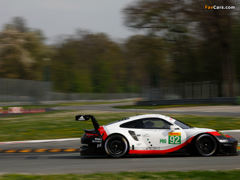 Pictures of Porsche 911 RSR (991) 2017 (800 x 600)