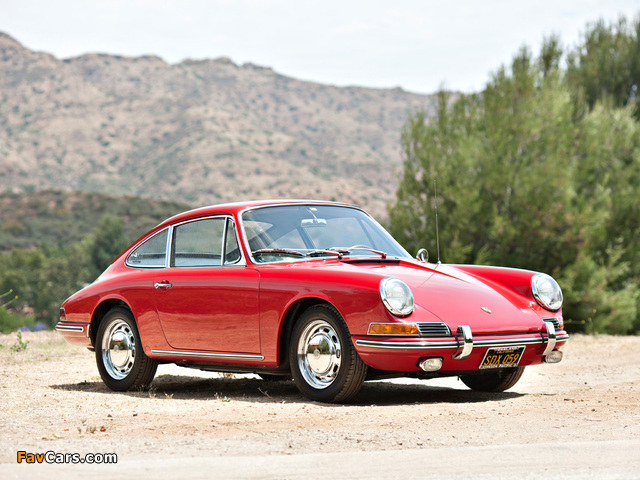 Porsche 911 2.0 Coupe US-spec (901) 1965–67 photos (640 x 480)