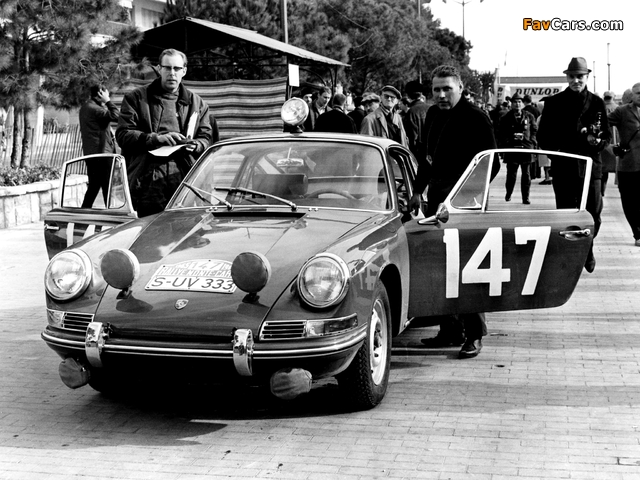 Porsche 911 2.0 Coupe Monte (901) 1965 wallpapers (640 x 480)