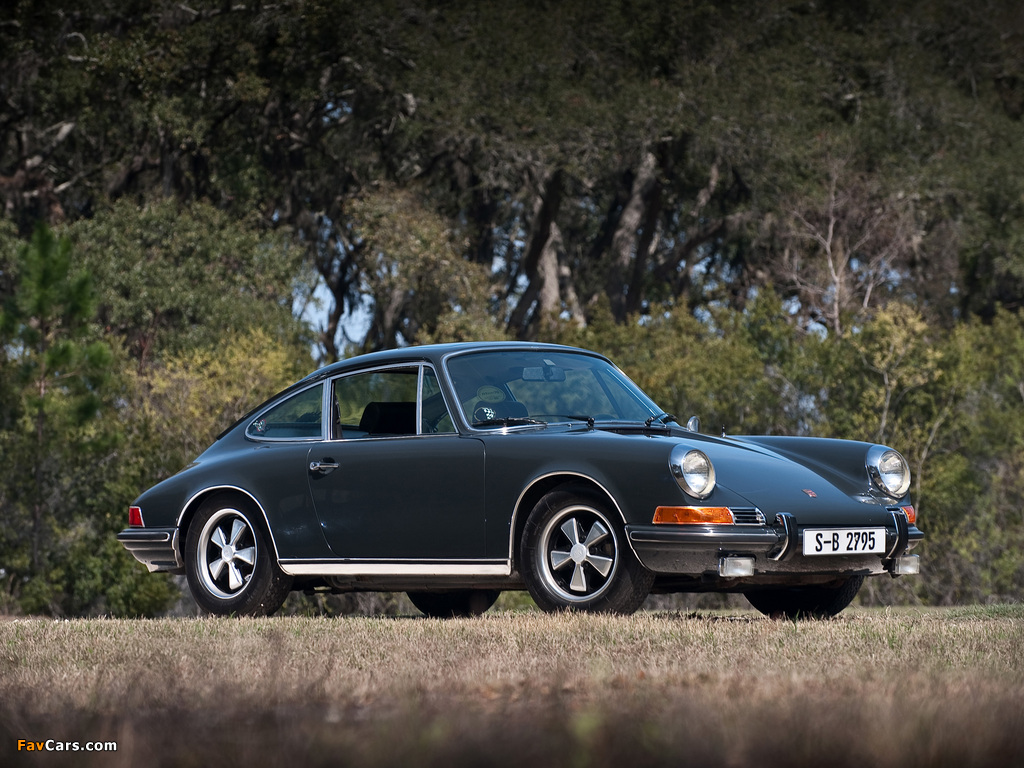 Porsche 911 S 2.2 Coupe US-spec (911) 1970–71 photos (1024 x 768)