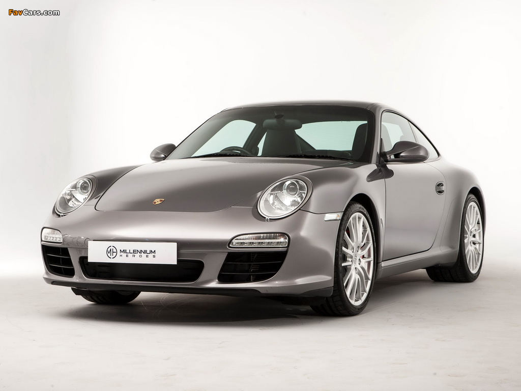 Porsche 911 Carrera S Coupe UK-spec (997) 2008–11 images (1024 x 768)