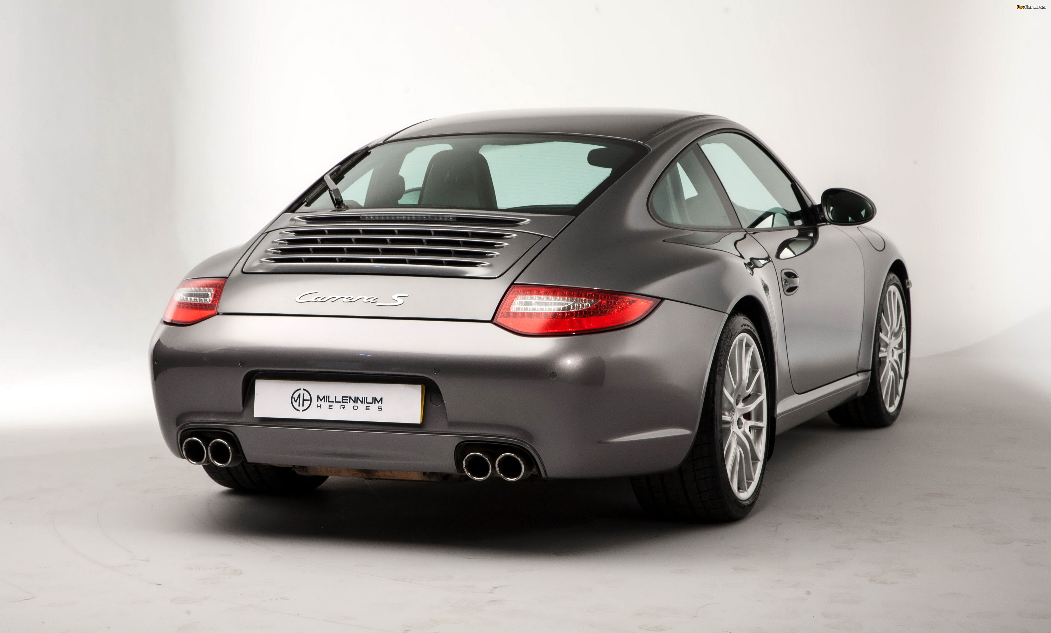 Porsche 911 Carrera S Coupe UK-spec (997) 2008–11 images (3600 x 2169)