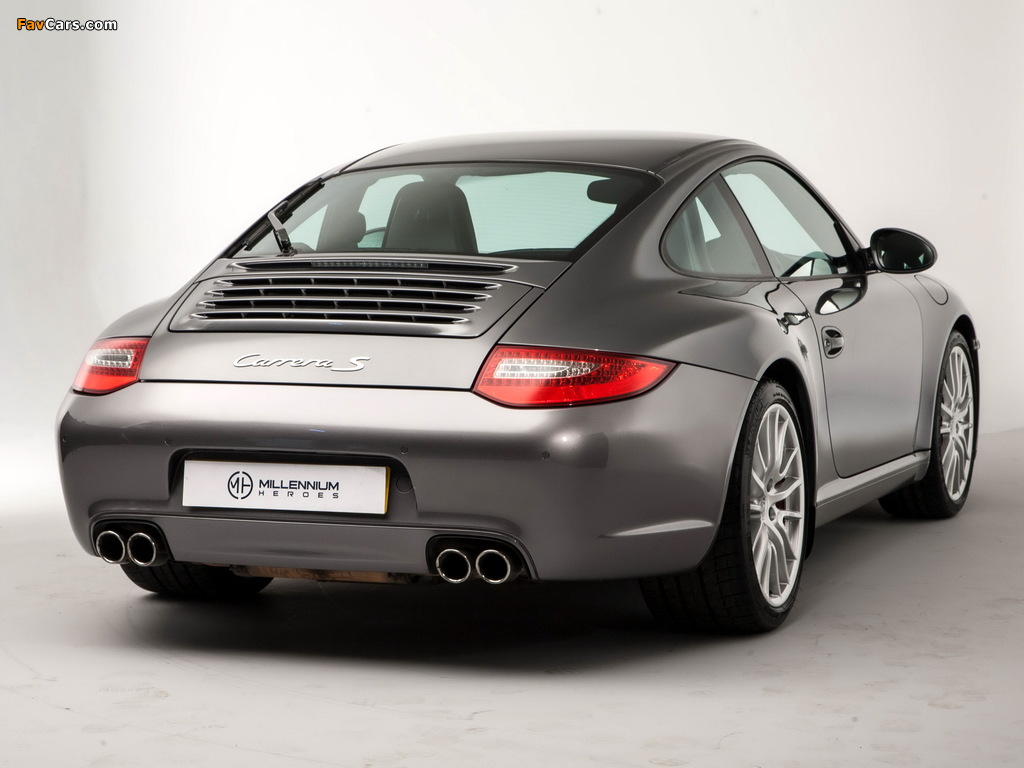 Porsche 911 Carrera S Coupe UK-spec (997) 2008–11 images (1024 x 768)