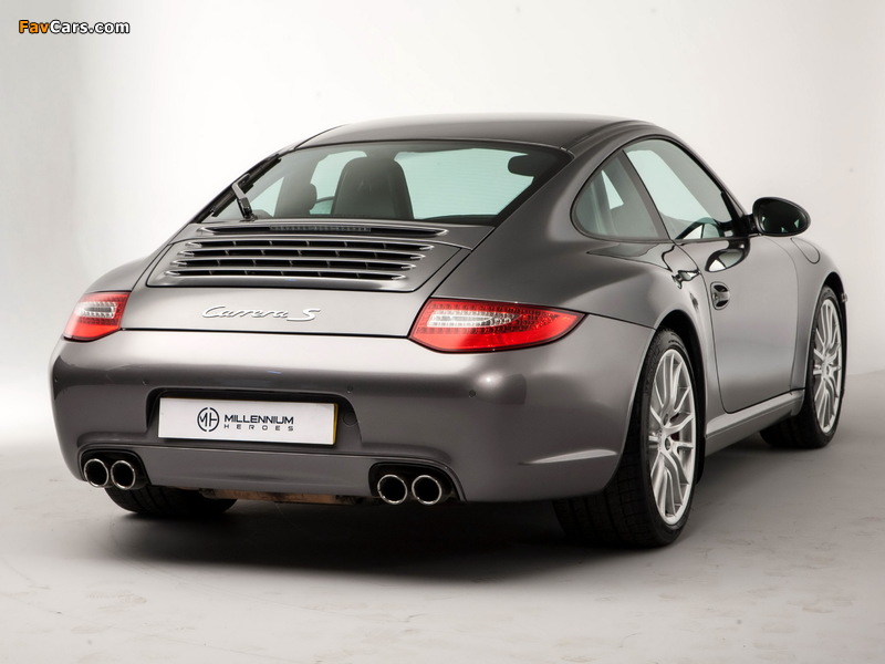 Porsche 911 Carrera S Coupe UK-spec (997) 2008–11 images (800 x 600)