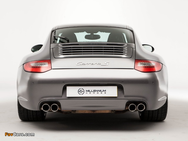 Porsche 911 Carrera S Coupe UK-spec (997) 2008–11 pictures (640 x 480)