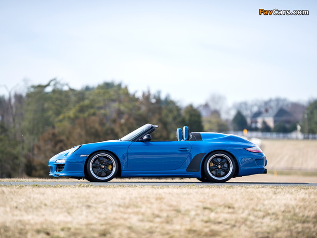 Porsche 911 Speedster North America (997) 2010 images (640 x 480)