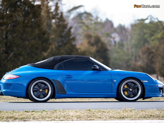 Porsche 911 Speedster North America (997) 2010 photos (640 x 480)