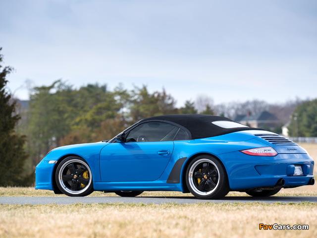 Porsche 911 Speedster North America (997) 2010 pictures (640 x 480)