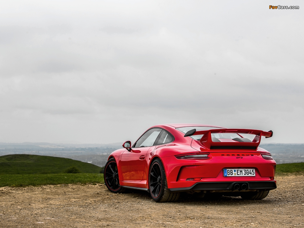 Porsche 911 GT3 (991) 2017 images (1024 x 768)