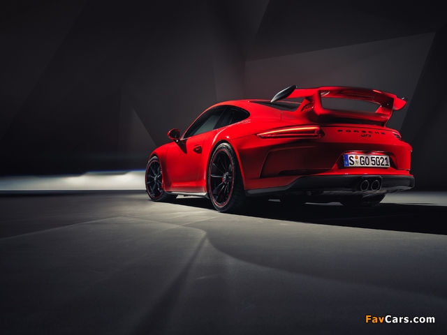 Porsche 911 GT3 (991) 2017 pictures (640 x 480)