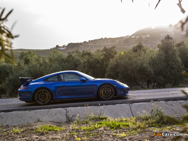 Porsche 911 GT3 (991) 2017 wallpapers (640 x 480)