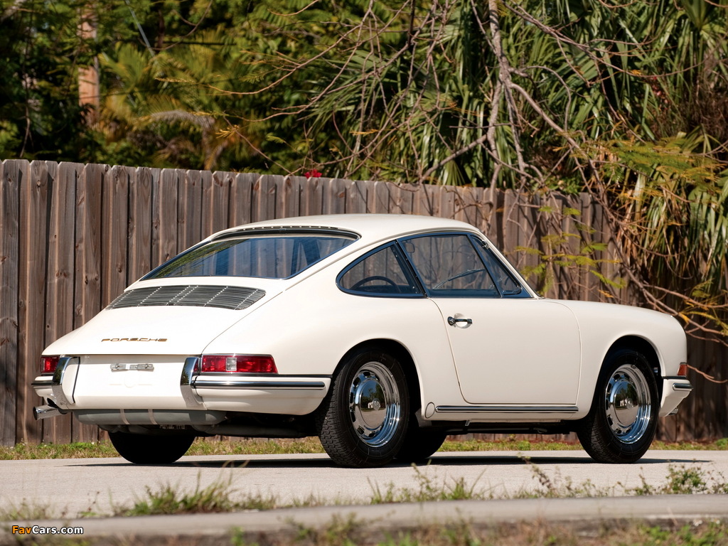 Porsche 911 2.0 Coupe US-spec (901) 1965–67 wallpapers (1024 x 768)