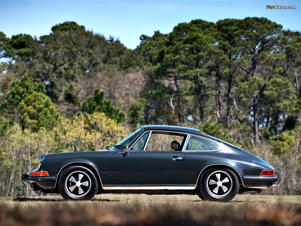 Porsche 911 S 2.2 Coupe US-spec (911) 1970–71 wallpapers (1024 x 768)