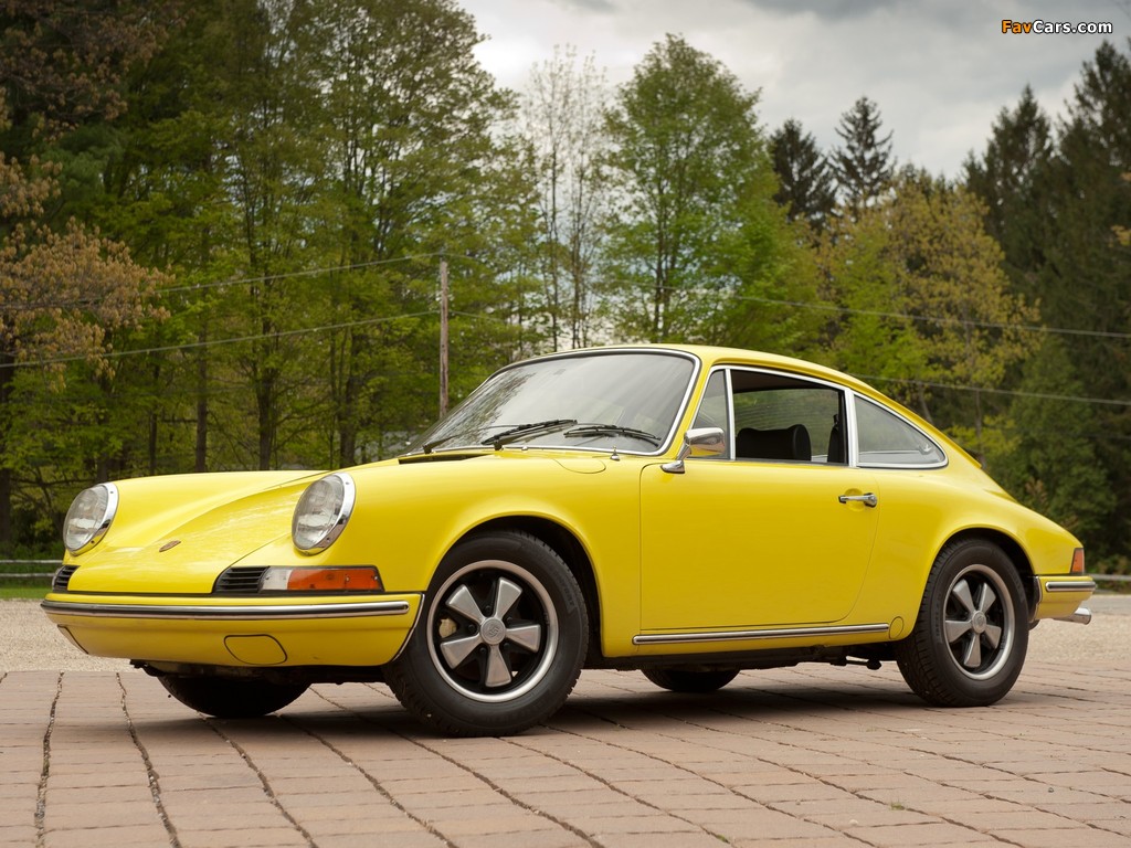 Porsche 911 T 2.4 Coupe (911) 1972–73 wallpapers (1024 x 768)