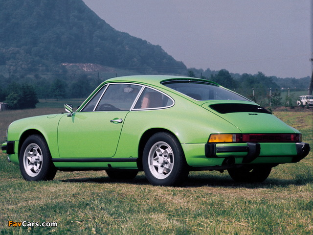 Porsche 911 S 2.7 (911) 1973–75 wallpapers (640 x 480)