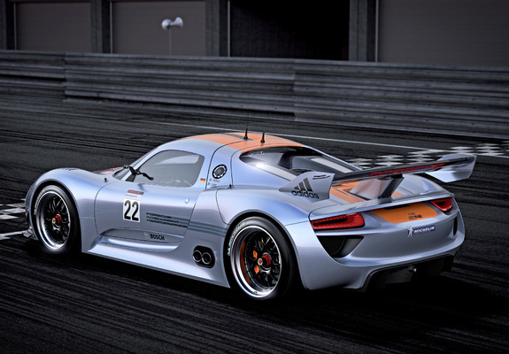 Images of Porsche 918 RSR Concept 2011