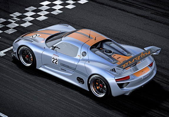 Images of Porsche 918 RSR Concept 2011