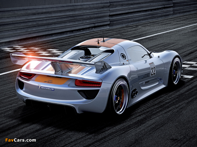 Images of Porsche 918 RSR Concept 2011 (640 x 480)
