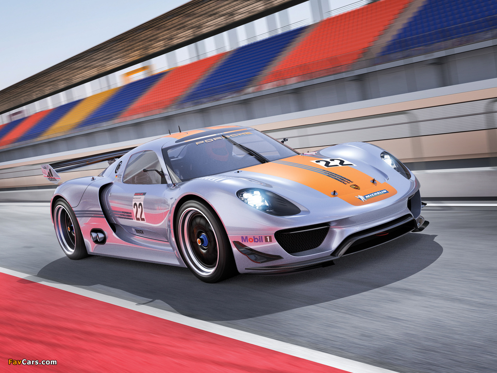 Pictures of Porsche 918 RSR Concept 2011 (1024 x 768)